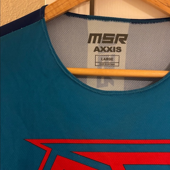 MSR Blue Long Sleeve Motocross Jersey - Picture 2 of 5